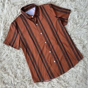 SHEIN Striped Polo Shirt